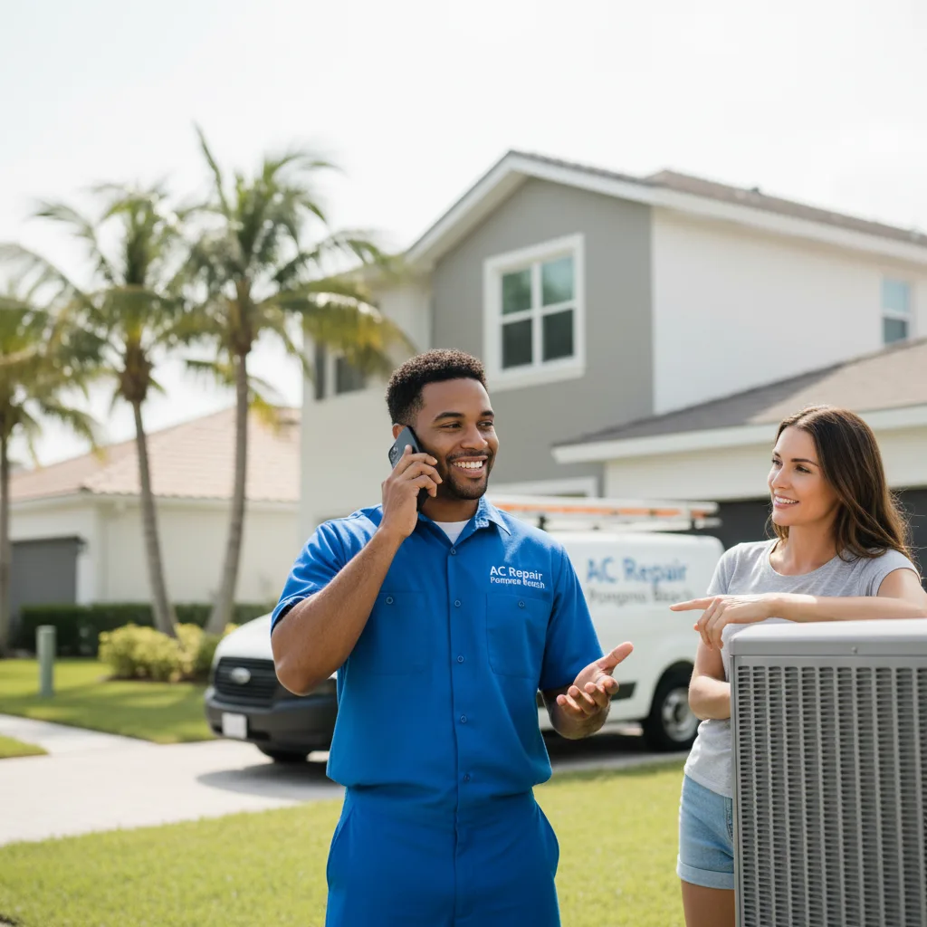 AC Repair Pompano Beach customer support in Fairmount City